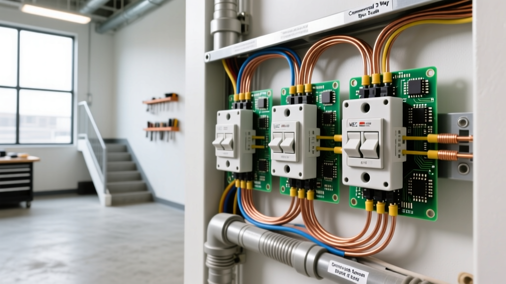 Commercial 3 Way Wiring: Spec Grade Switches and Sensor Codes