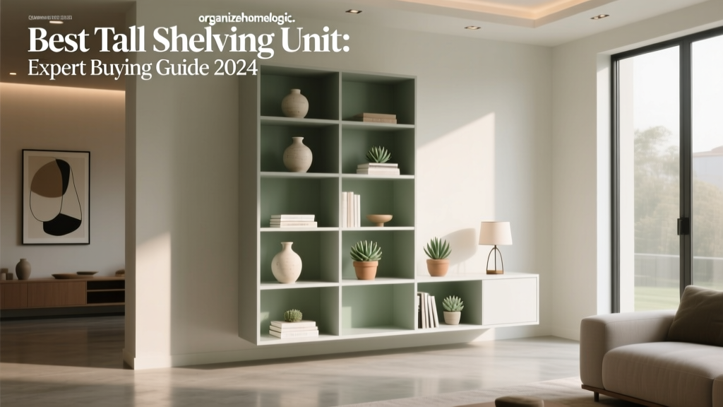 Best Tall Shelving Unit: Expert Buying Guide 2024