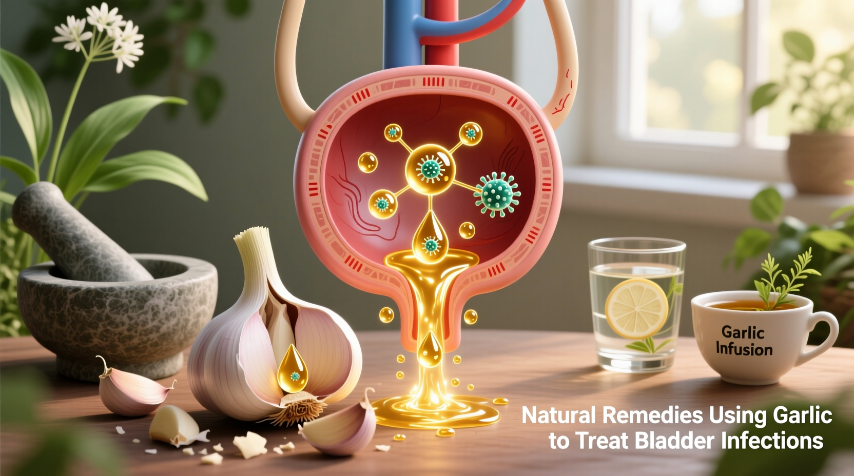 natural remedies using garlic to treat bladder infections