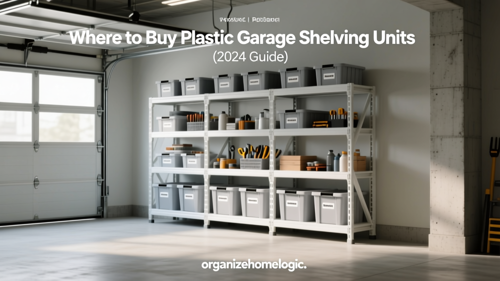 Where to Buy Plastic Garage Shelving Units (2024 Guide)