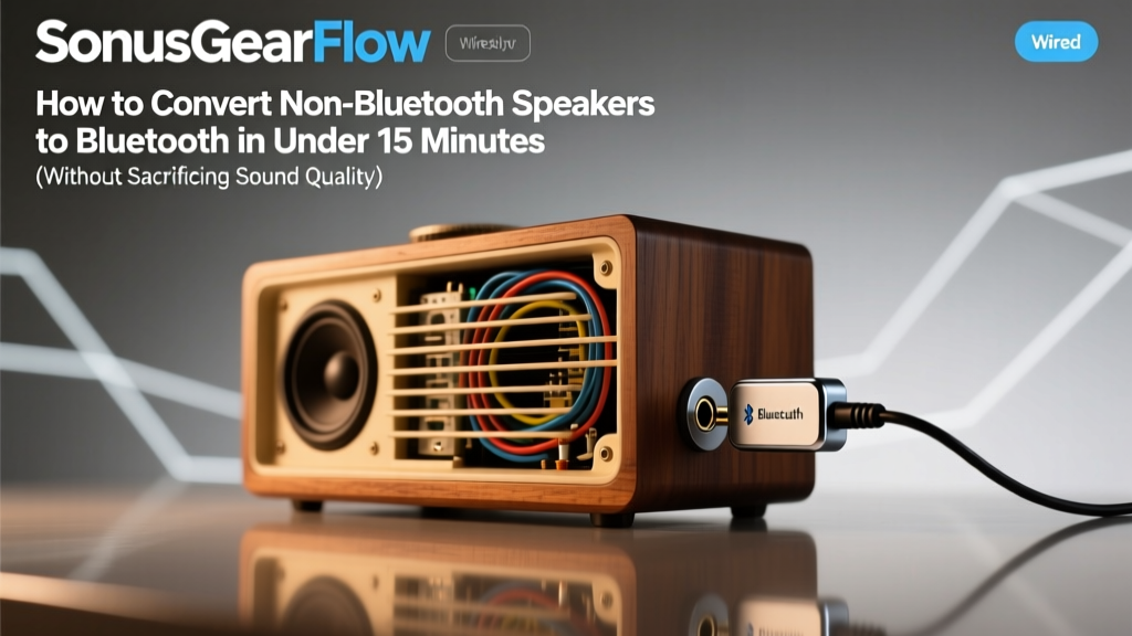 Convert Non-Bluetooth Speakers to Bluetooth (2026)