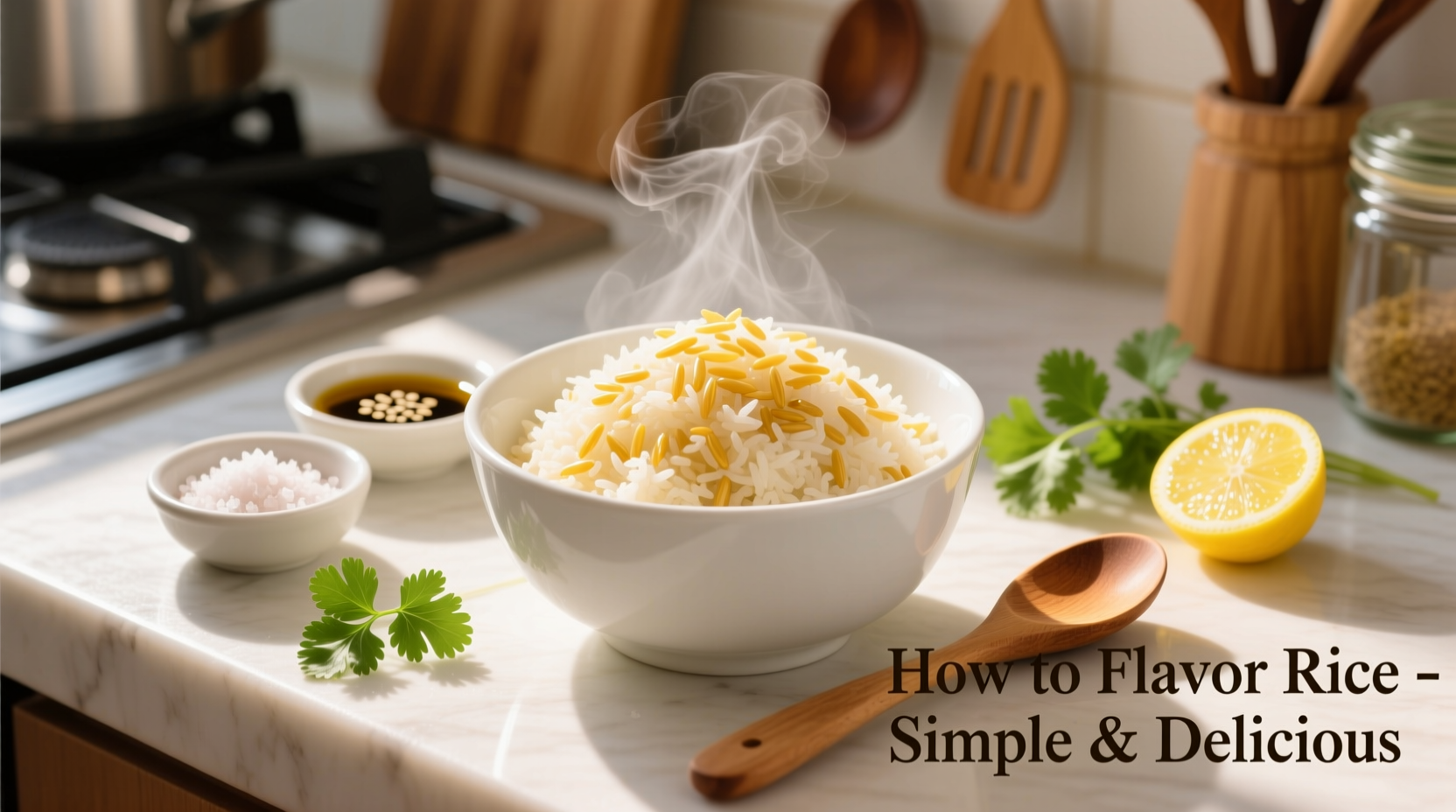 how to flavor rice