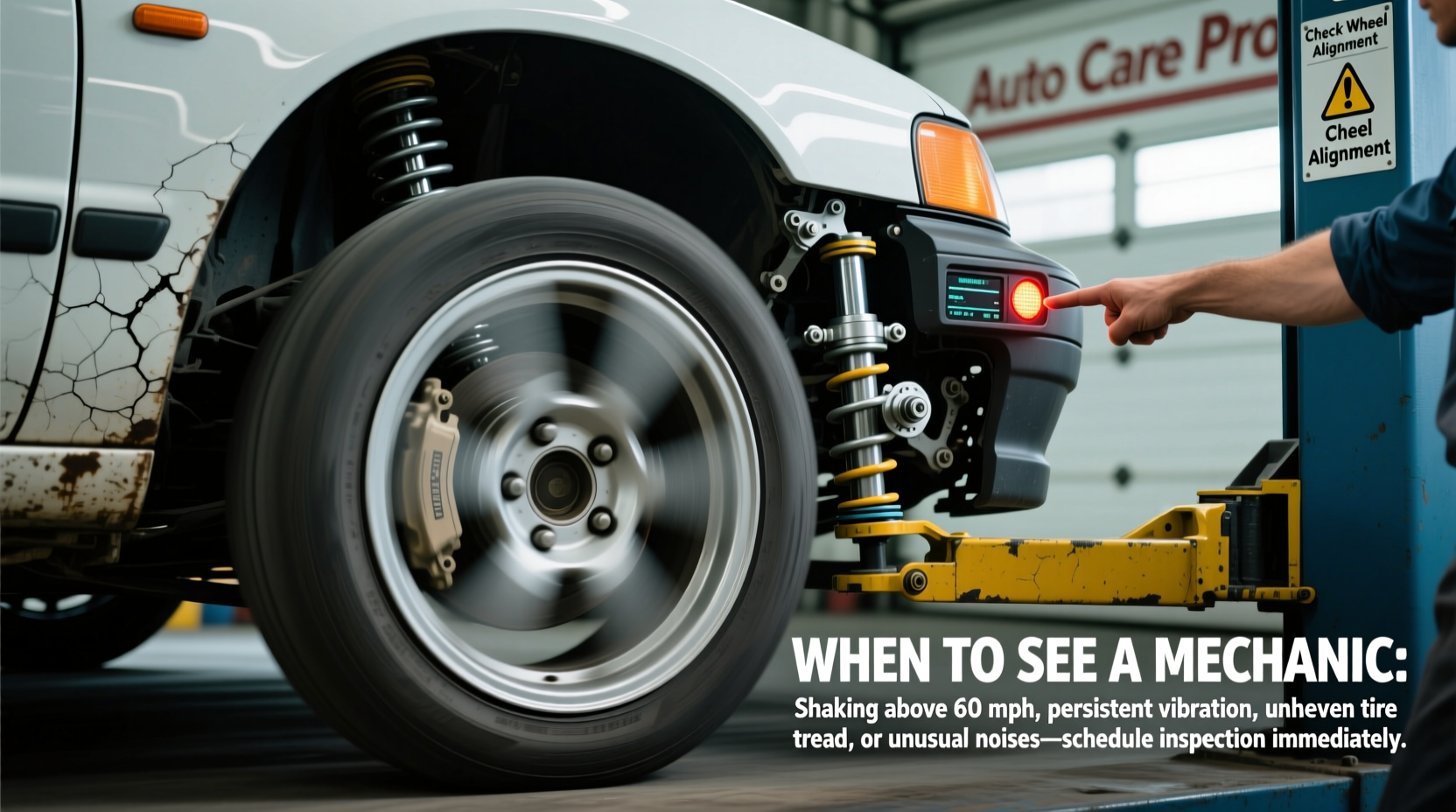 why does my car shake at high speeds and when to see a mechanic