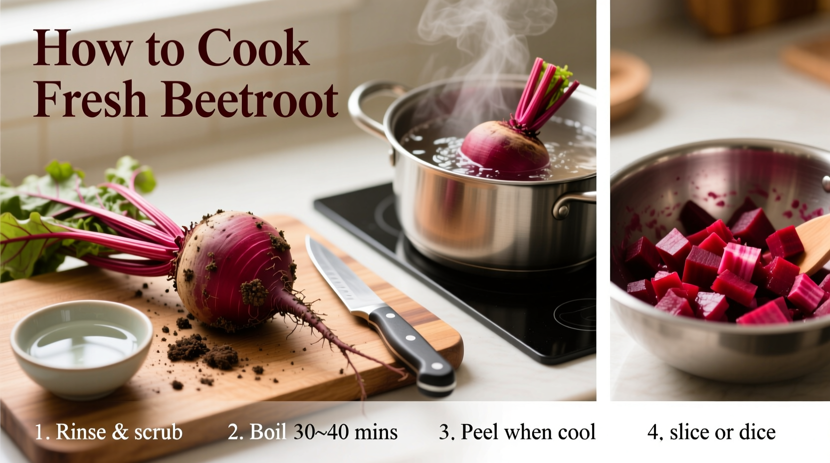 How to Cook Fresh Beetroot: 4 Perfect Methods