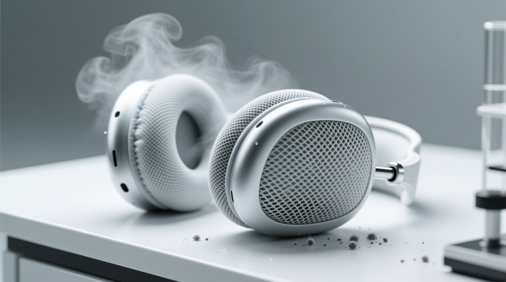 how to clean mesh gaming headset ear cushions