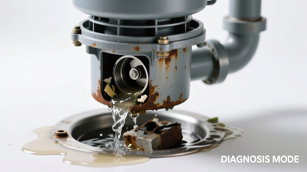 Garbage Disposal Clogged Drain Leaking Water: Quick Diagnosis