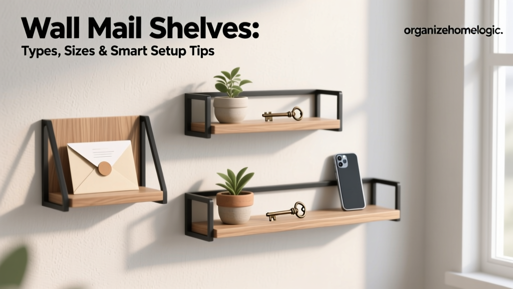 Wall Mail Shelves: Types, Sizes & Smart Setup Tips