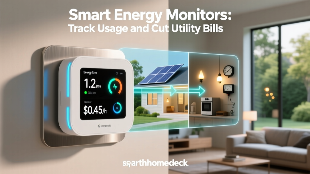 Smart Energy Monitors: Track Usage and Cut Utility Bills
