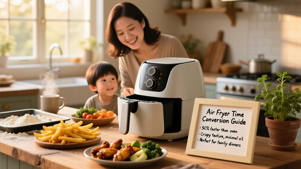Air Fryer Time Conversion Guide: Fast & Crispy Results