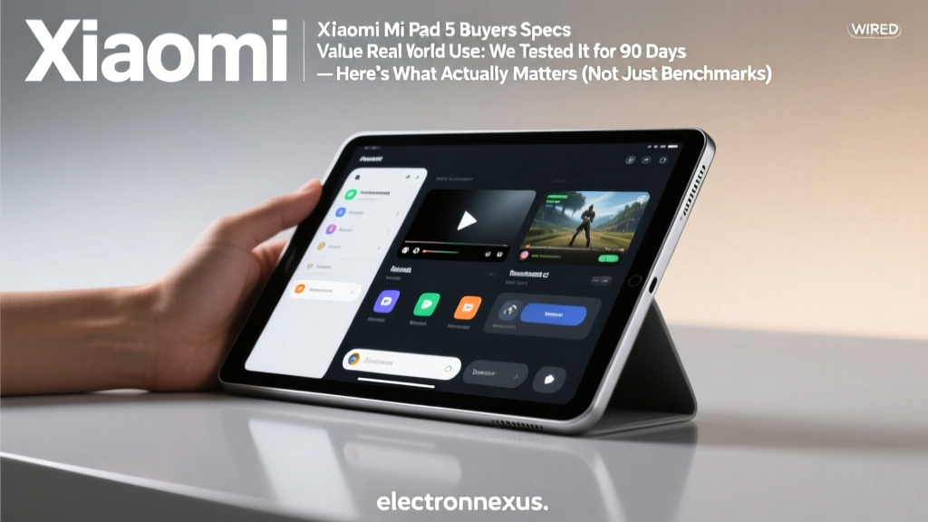 Xiaomi Mi Pad 5 Buyers Specs Value Real World Use: We Tested It for 90 Days — Here’s What Actually Matters (Not Just Benchmarks)