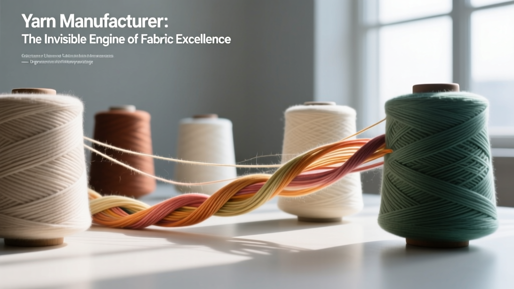 Yarn Manufacturer: The Invisible Engine of Fabric Excellence