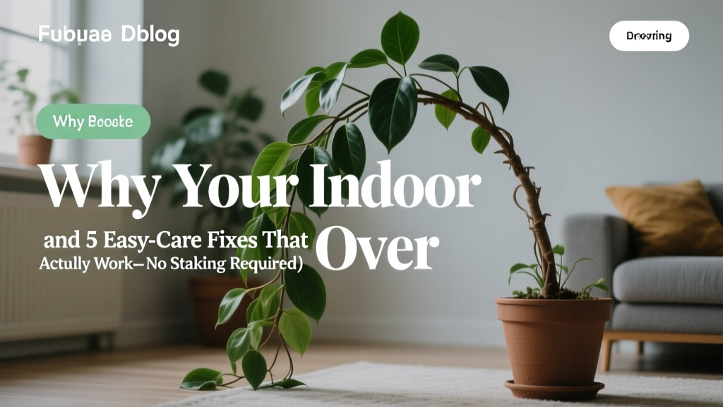 Stop Indoor Plants Bending: 5 Easy-Care Fixes (2026)