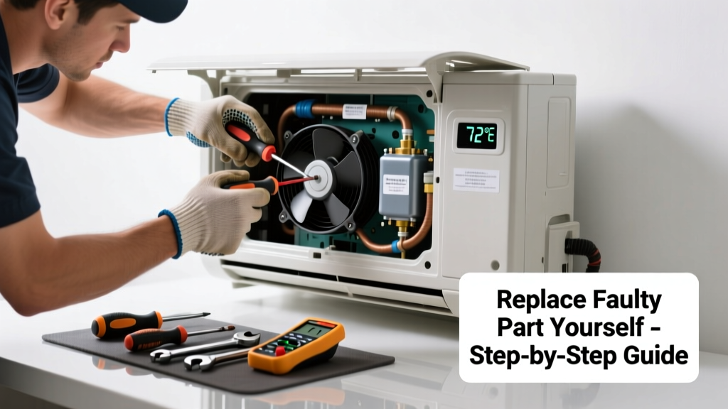 Mini Split Not Cooling? Replace the Faulty Part Yourself