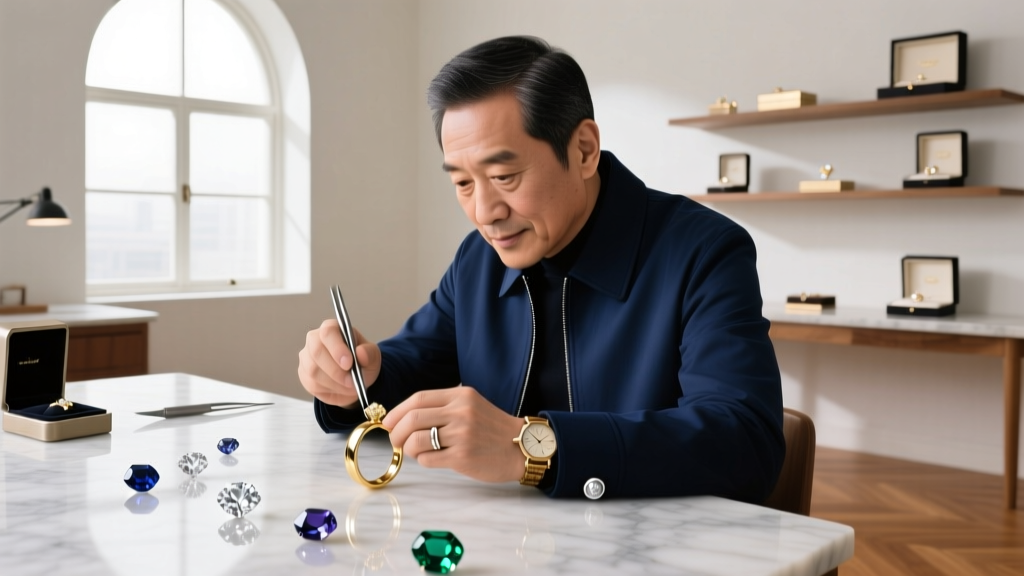 A jeweler's bench holding 20-gauge sterling silver wire, round freshwater pearls, and flush cutters illuminated by warm sunlight
