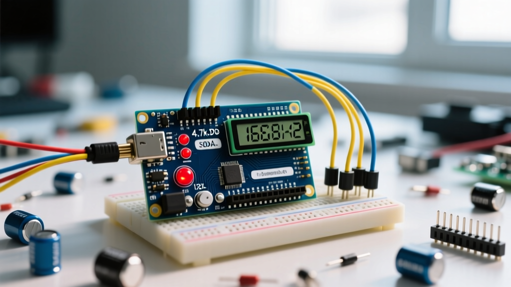 Arduino I2C Display Integration in Multi-Sensor Setups