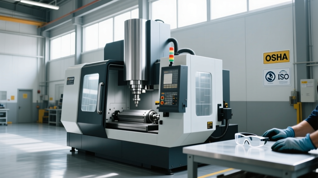 CNC Vertical Machining Equipment: Essential Safety Compliance