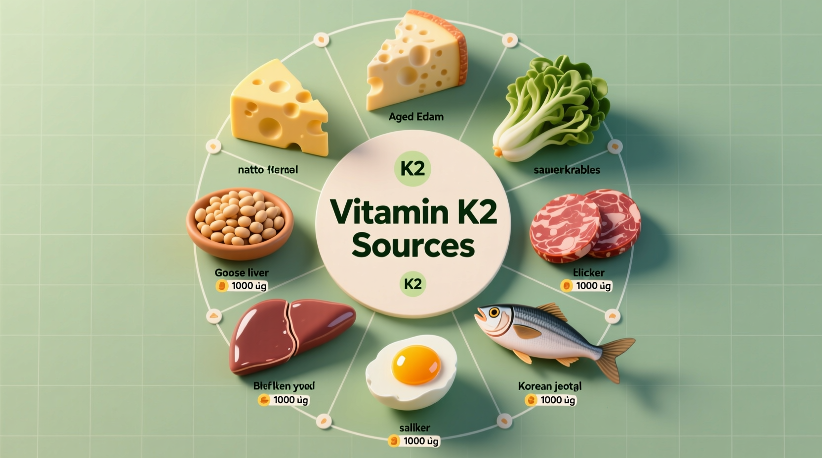 what foods have vitamin k2