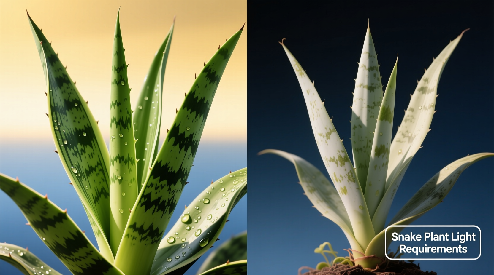 Snake Plant Light Guide | TheHomeSprouts
