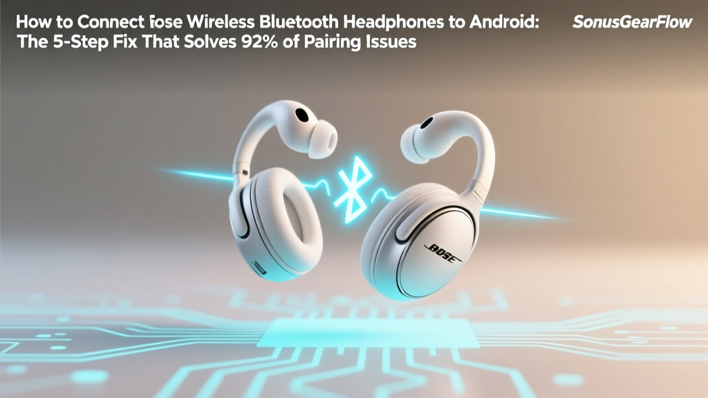 Bose Headphones Not Connecting to Android (2026)