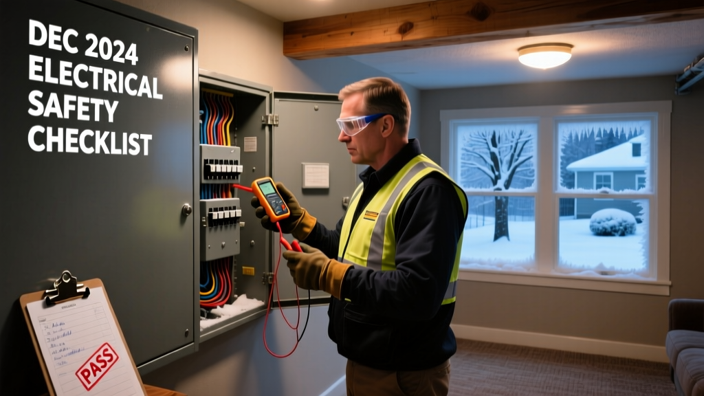 December Electrical Panel Inspection: Winter Safety Checklist