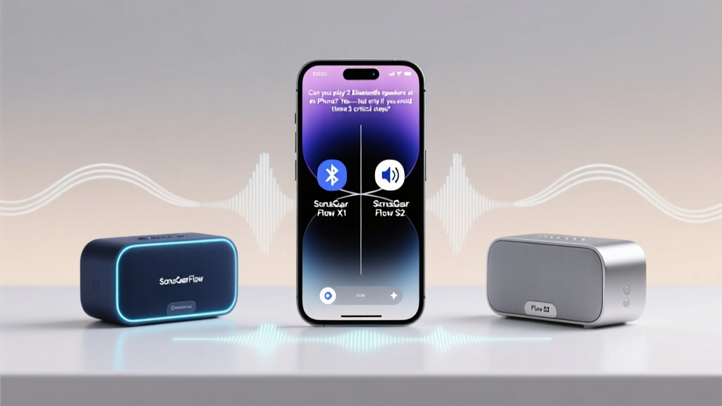 iPhone Bluetooth Speakers: Play 2 at Once (2026)