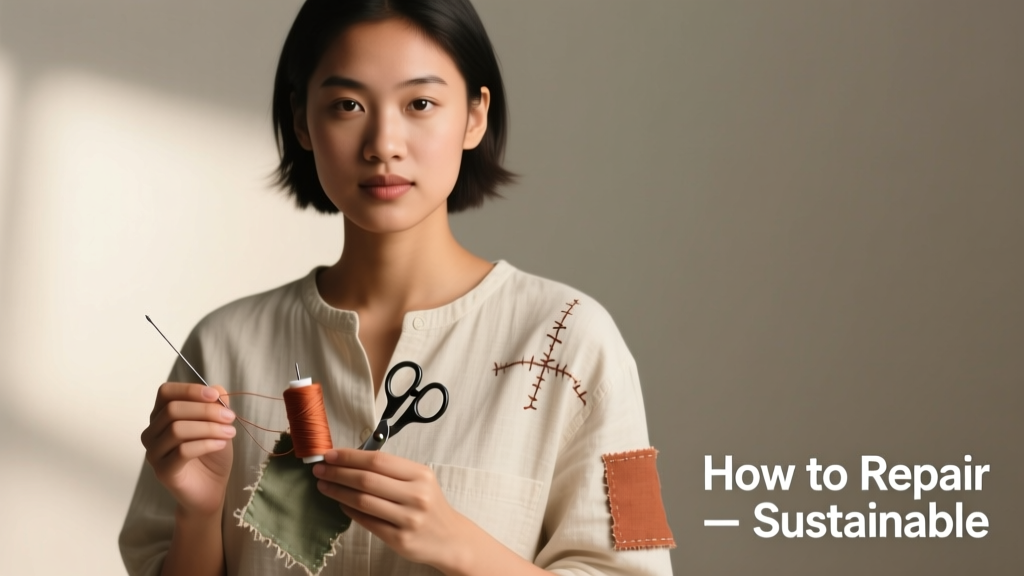 How To Repair Sustainable: A Streetwear Arborist’s Guide to Garment Longevity and Ethical Restoration