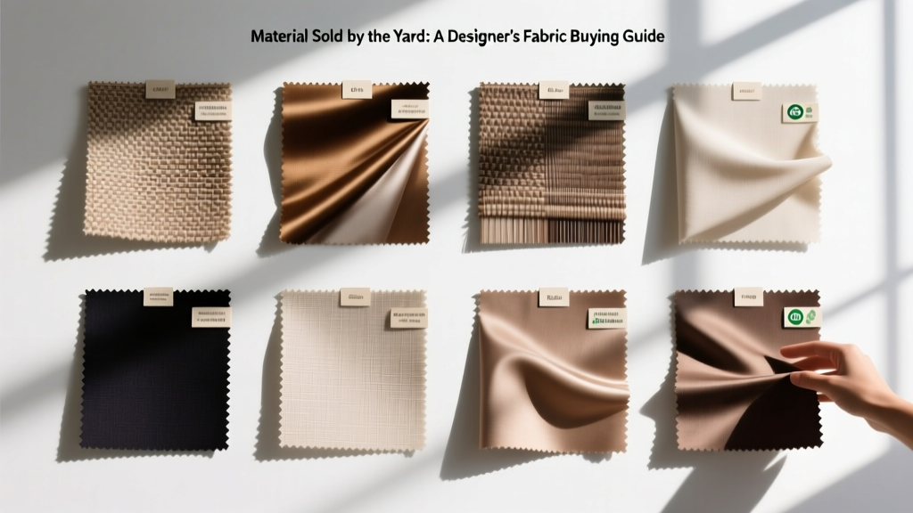 Material Sold by the Yard: A Designer’s Fabric Buying Guide