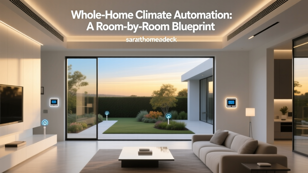 Whole-Home Climate Automation: A Room-by-Room Blueprint