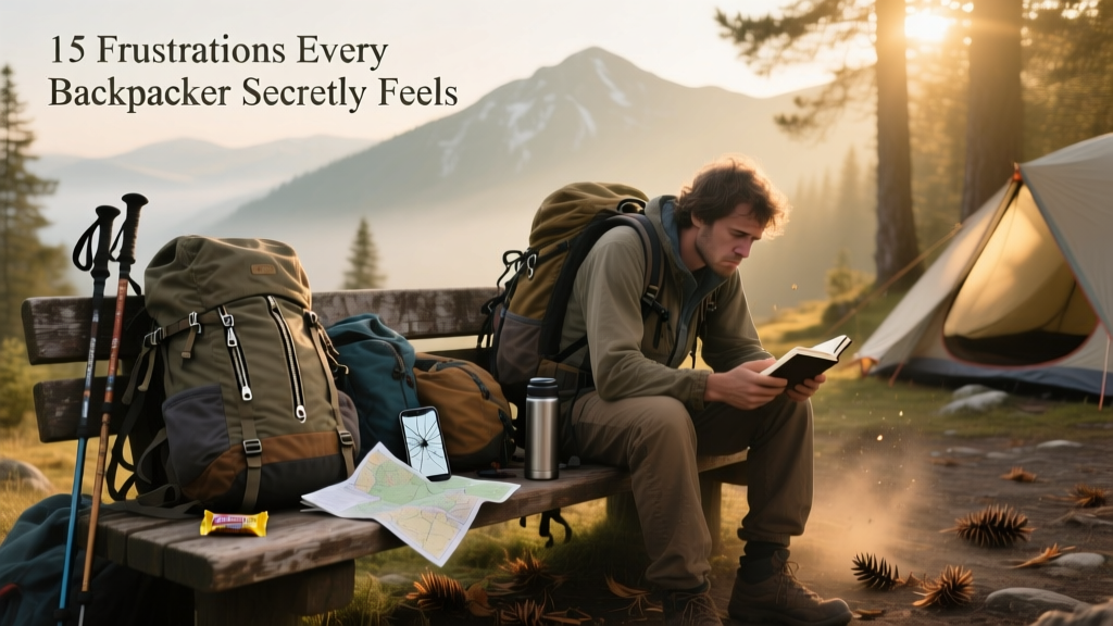 15 Frustrations Every Backpacker Secretly Feels