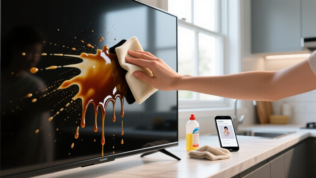 Easy Fix: How To Get Soy Sauce Out Of TV Screen Fast