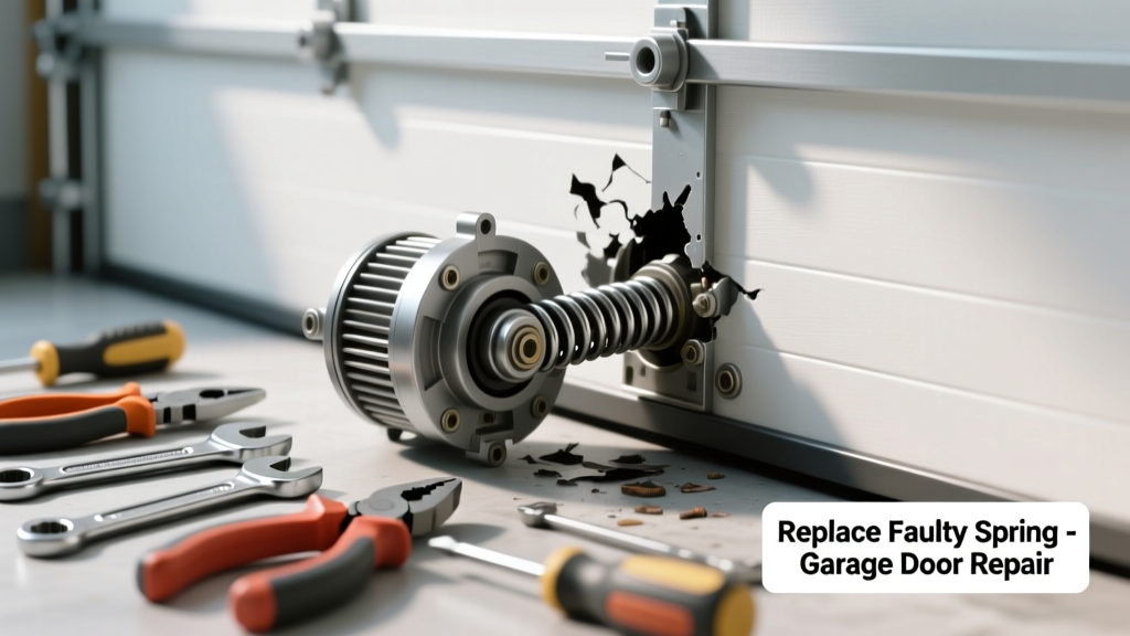 Garage Door Not Opening? Replace the Faulty Part