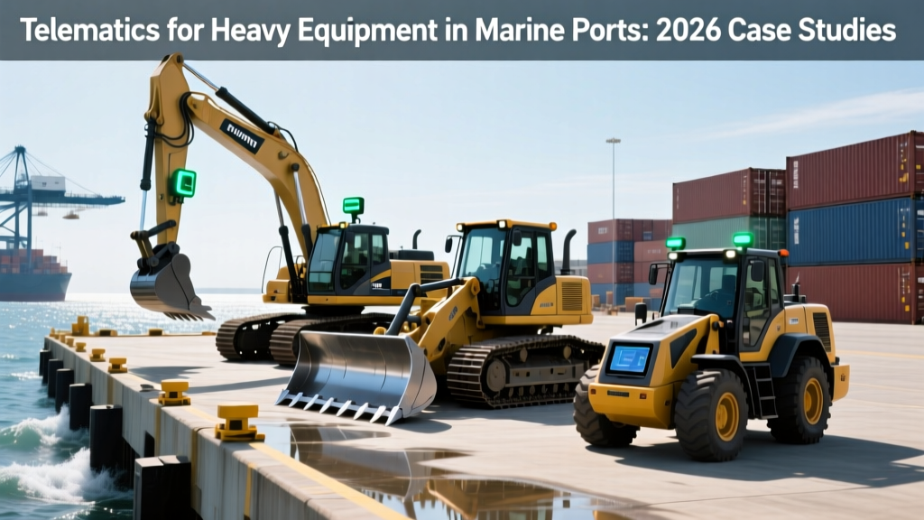 Telematics for Heavy Equipment in Marine Ports: 2026 Case Studies
