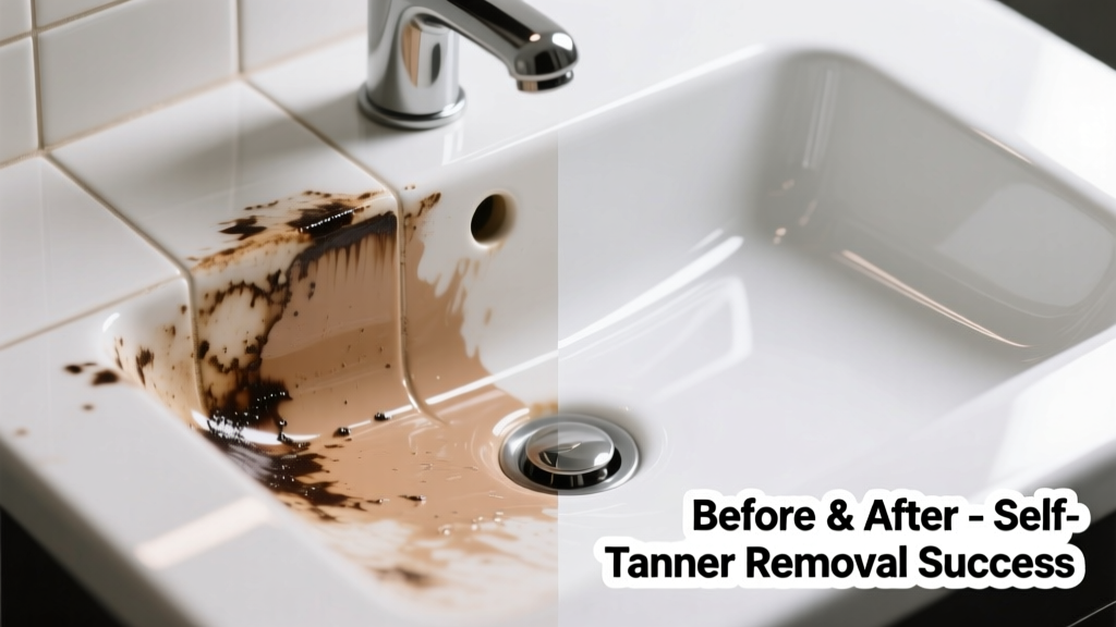 How to Remove Self Tanner from Ceramic Tile or Sink