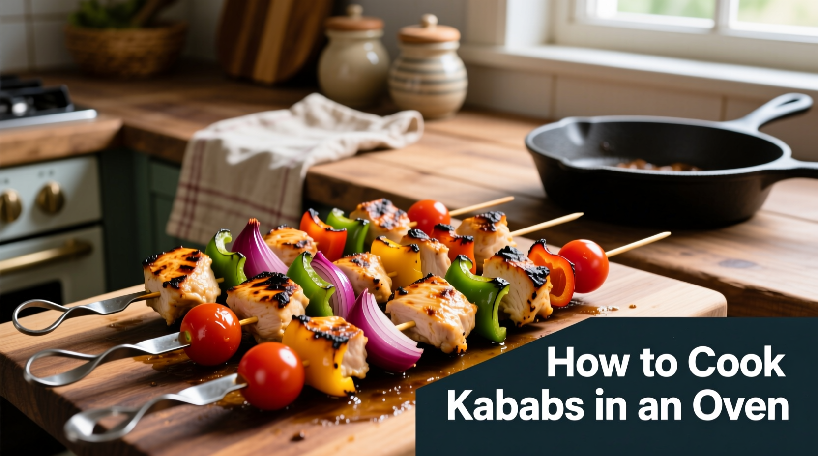 how to cook kabobs in an oven