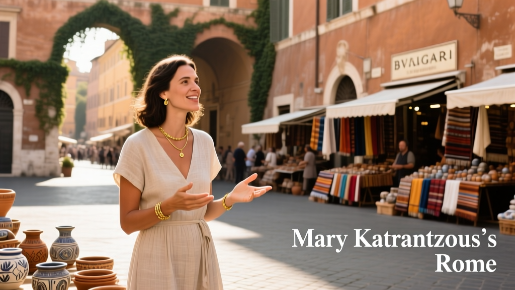 Ask a Local: Bvlgari Designer Mary Katrantzou’s Favorite Places in Rome