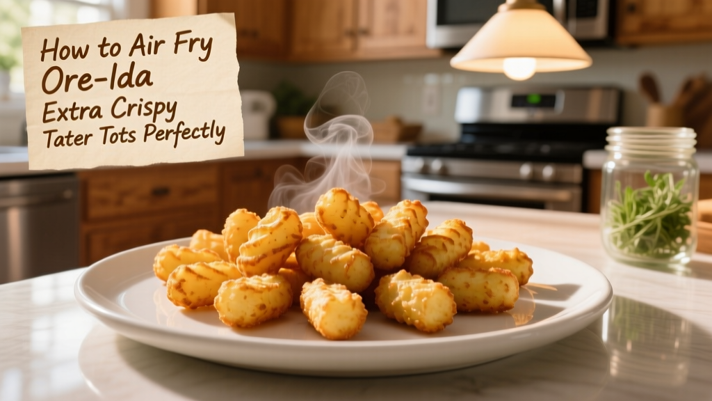 How to Air Fry Ore-Ida Extra Crispy Tater Tots Perfectly