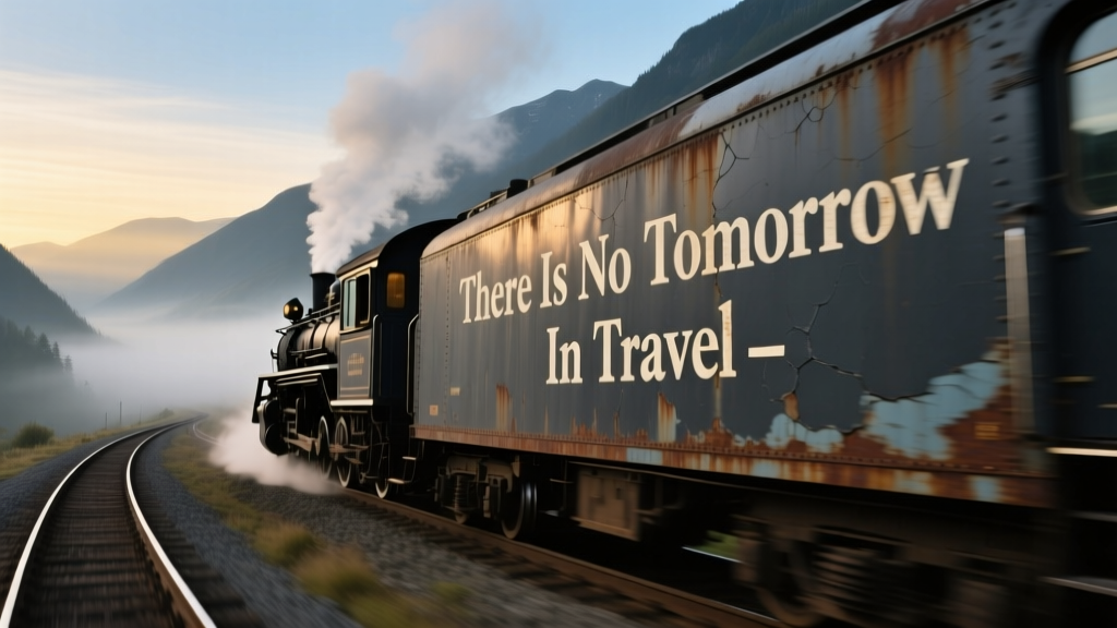 There Is No Tomorrow In Travel: Why Real-Time Logistics and Immediate Decision-Making Define Modern Mobility