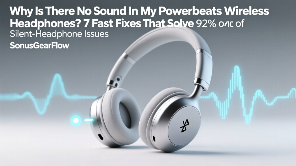 Powerbeats No Sound Fixes (2026)