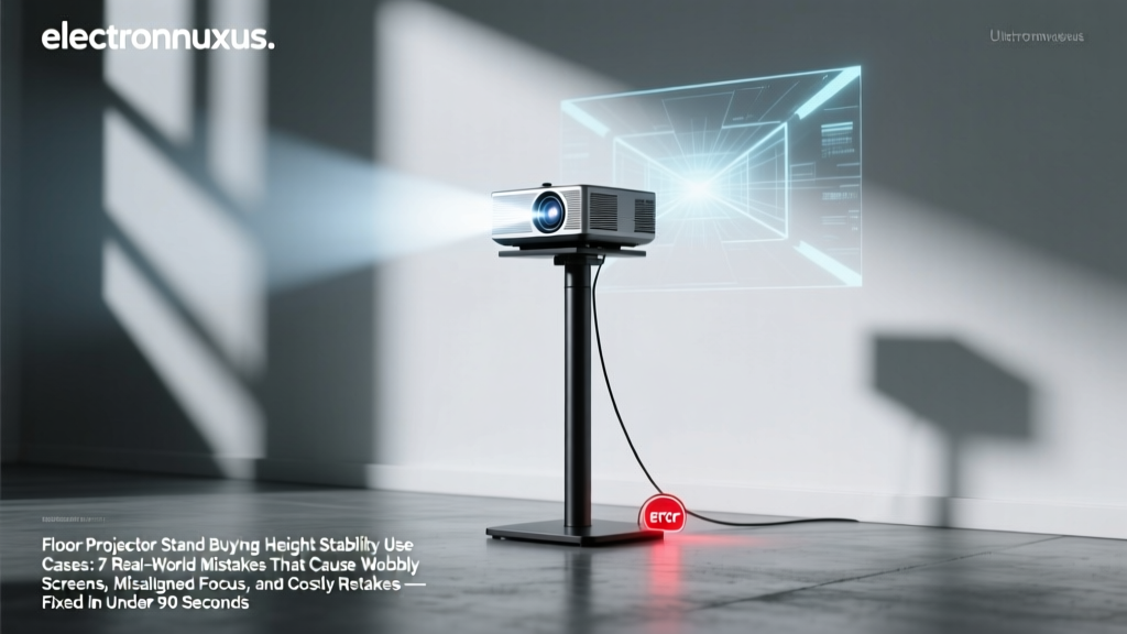 Floor Projector Stand Buying Height Stability Use Cases: 7 Real-World Mistakes That Cause Wobbly Screens, Misaligned Focus, and Costly Retakes — Fixed in Under 90 Seconds