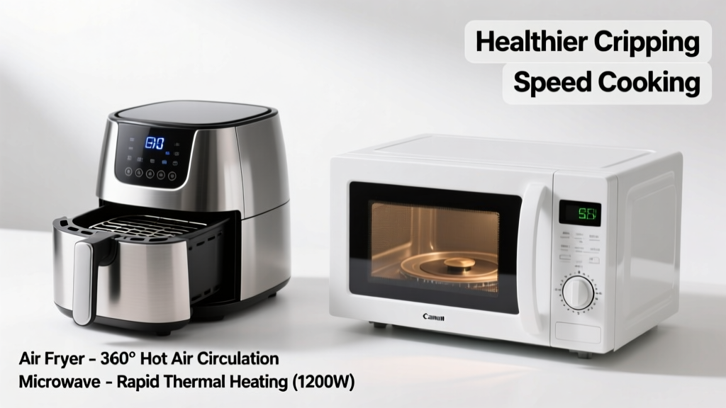 Air Fryer vs Microwave: Key Differences Explained