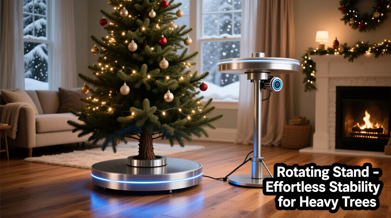 is a rotating christmas tree stand worth the upgrade for heavier trees