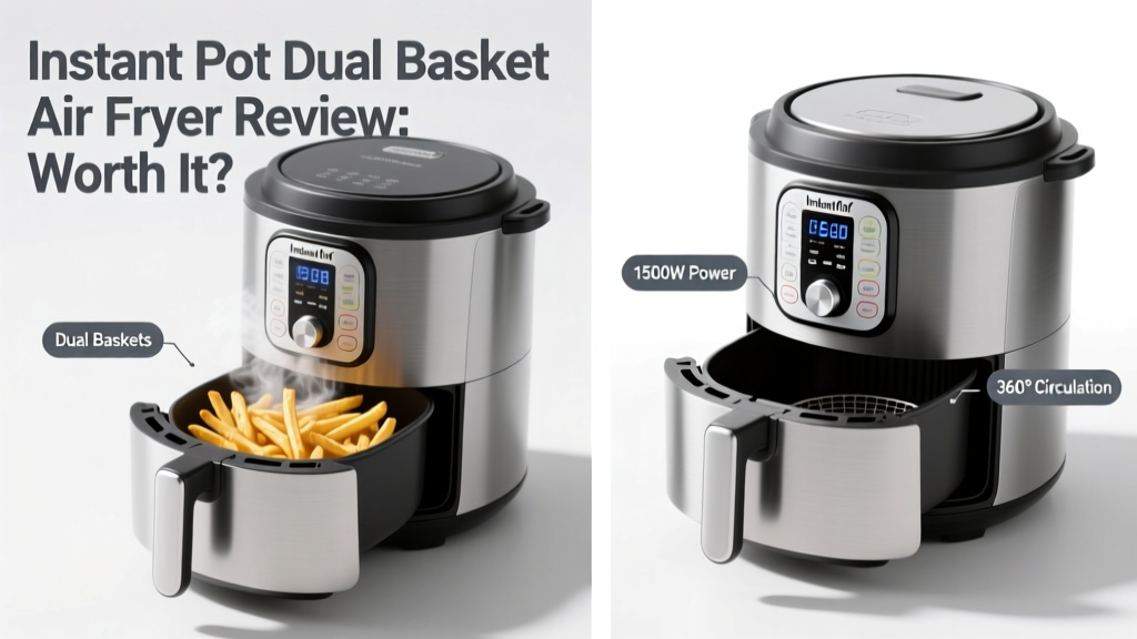 Instant Pot Dual Basket Air Fryer Review: Worth It?