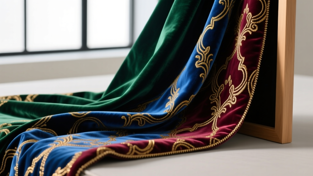 Velvet Brocade Upholstery Fabric: Guide for Designers & Sourcing Pros