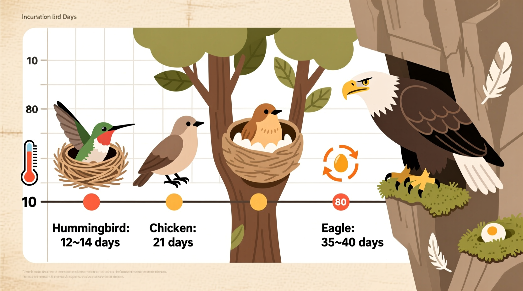 how long do birds take to hatch