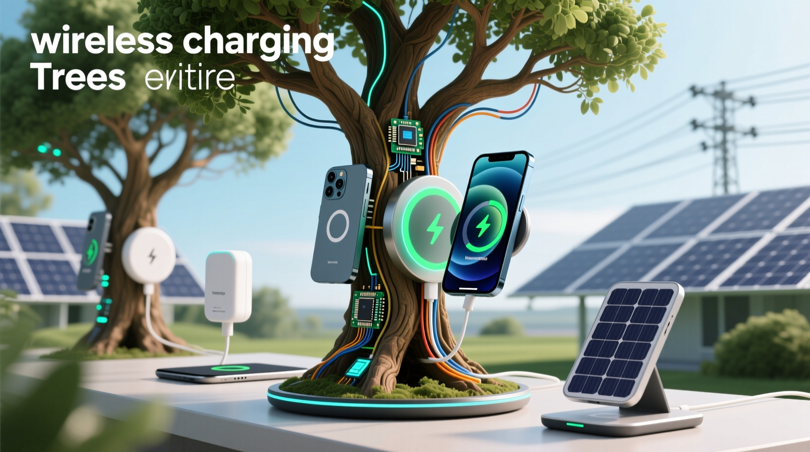 do wireless charging trees exist and are they practical for daily use