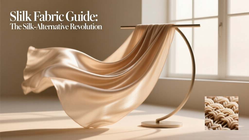 Slilk Fabric Guide: The Silk-Alternative Revolution