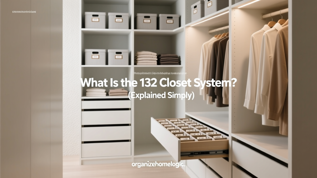 What Is the 132 Closet System? (Explained Simply)