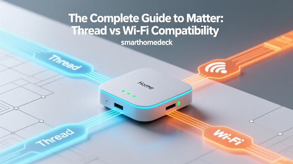 The Complete Guide to Matter: Thread vs Wi-Fi Compatibility