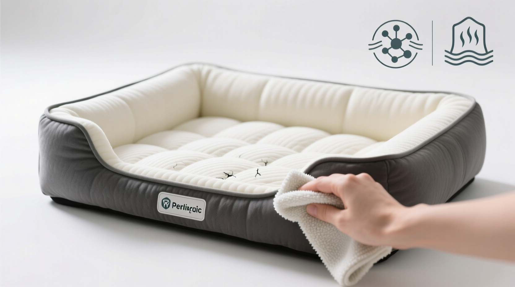 how to clean memory foam pet beds safely