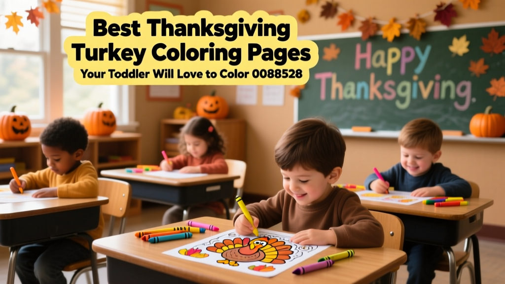 Best Thanksgiving Turkey Coloring Pages Your Toddler Will Love To Color